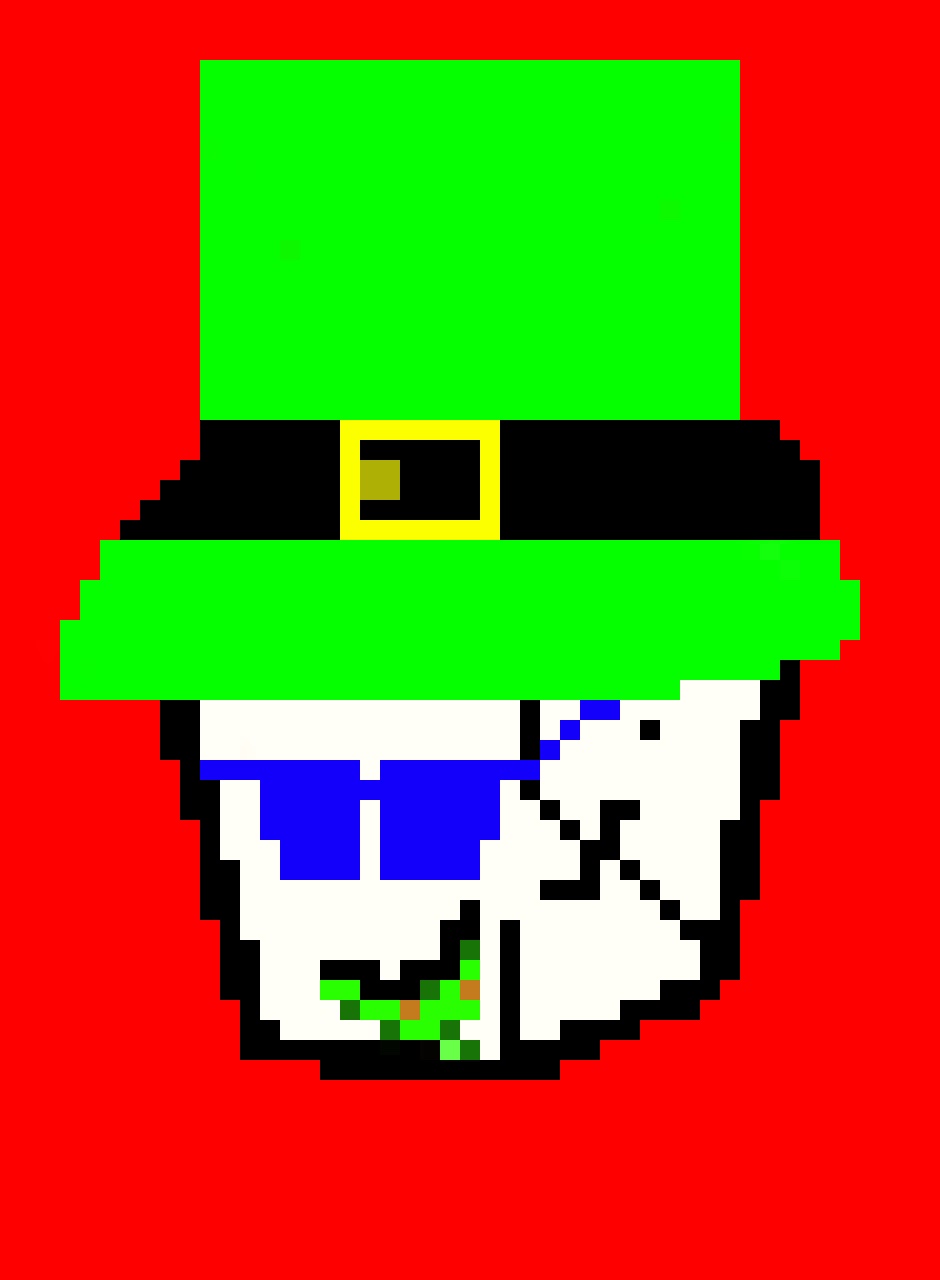 Lo Mane #85, a pixel-art profile picture.