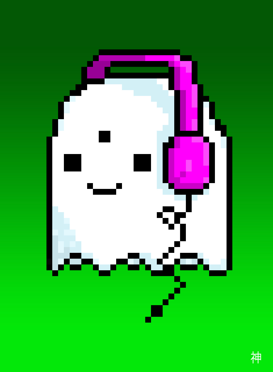 MOM &mdash; pixel-art ToonKami artwork.