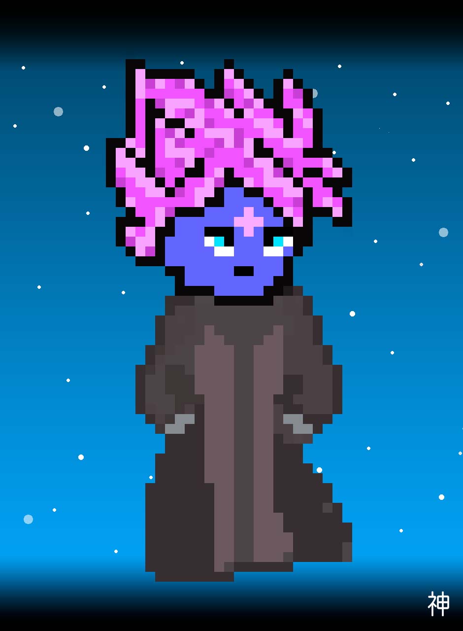 StAr &mdash; pixel-art ToonKami artwork.